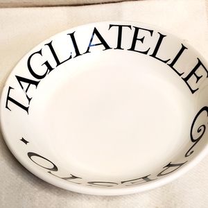 Emma Bridgewater pasta dish, tagliatelle & pesto